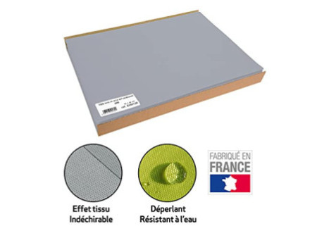 PROnappe Set de table jetable Spunbond, 400 x 300 mm, gris