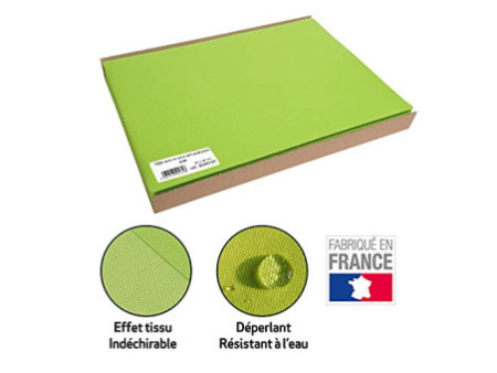 PROnappe Set de table jetable Spunbond, 400 x 300 mm, kiwi