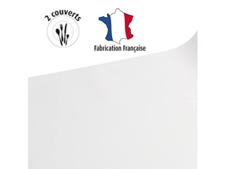 PROnappe Tête à tête Airlaid, blanc
