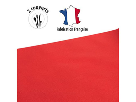 PROnappe Tête à tête Airlaid, rouge