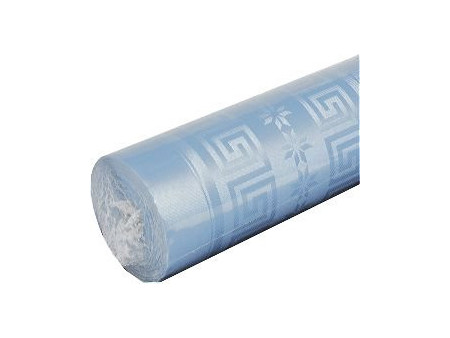 PROnappe Nappe en papier damassé, (l)1,18 x (L)6 m, noir