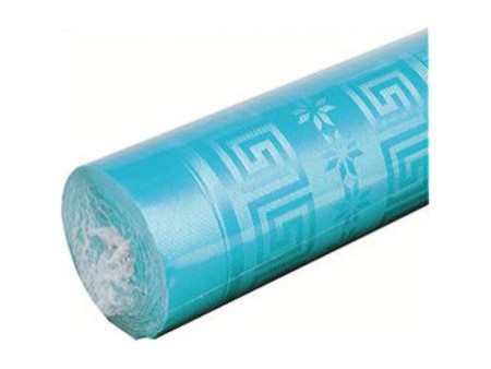 PROnappe Nappe en papier damassé, (l)1,18 x (L)6 m,vert kiwi