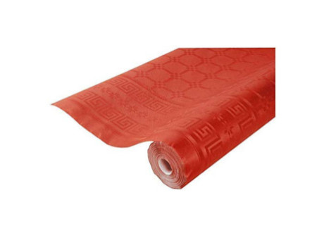PROnappe Nappe en papier damassé, (l)1,18 x (L)6 m,vert kiwi