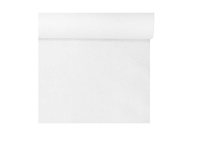 PROnappe Tête à tête jetable en non tissé Spunbond, blanc