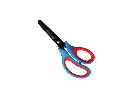 Läufer Ciseaux ergonomiques, longueur: 130 mm, rouge/noir