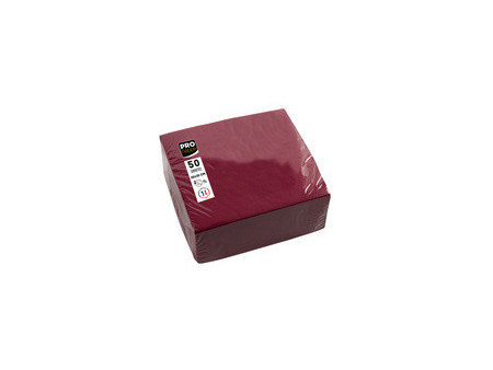 PROnappe Serviette cocktail, 200 x 200 mm, rouge