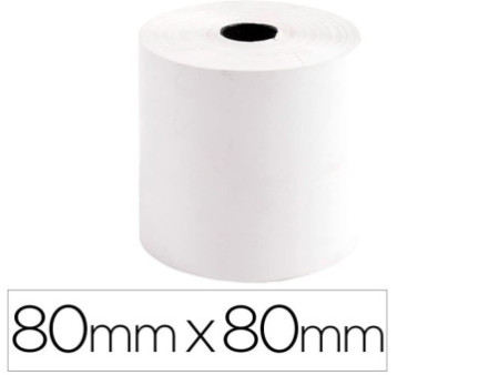EXACOMPTA Bobines thermiques pour caisses, 80 mm x 80 m