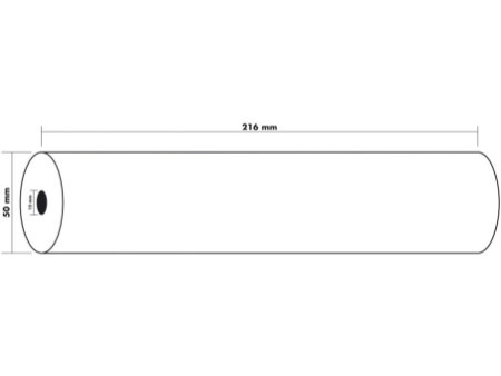 EXACOMPTA Bobine fax, dimensions: 210 mm x 28 m x 12 mm