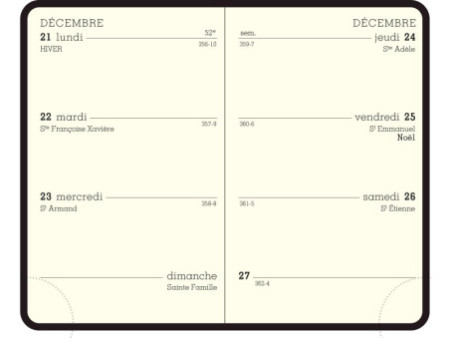 EXACOMPTA Agenda de poche MINI 11, 2026, Duo Kaa assorti