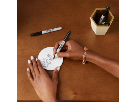 Sharpie Marqueur permanent FINE, blister de 12, noir