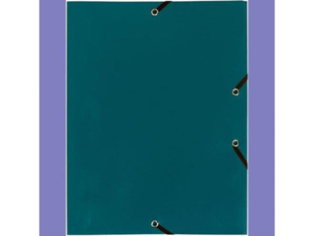 EXACOMPTA Chemise à élastiques Opaque Eco, PP, A4, vert
