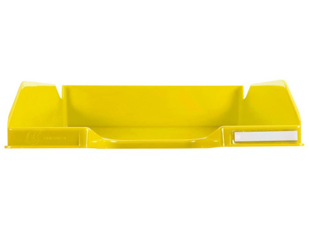EXACOMPTA Corbeille à courrier COMBO MIDI, A4+, jaune