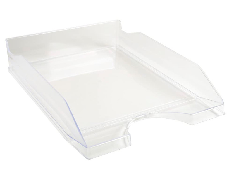 EXACOMPTA Corbeille à courrier ECOTRAY, A4+, cristal