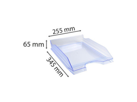 EXACOMPTA Corbeille à courrier ECOTRAY, A4+, bleu glacé