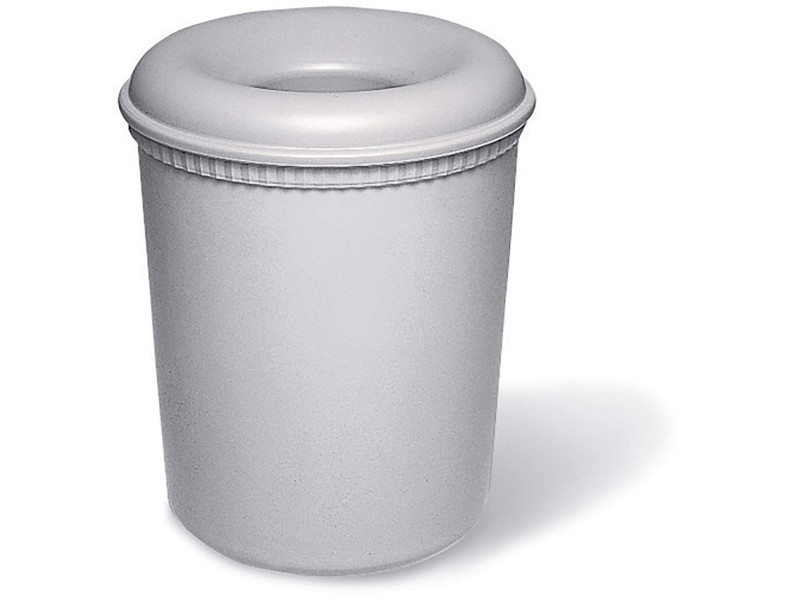 EXACOMPTA Corbeille à papier anti-feu, 15 litres, PP, granit