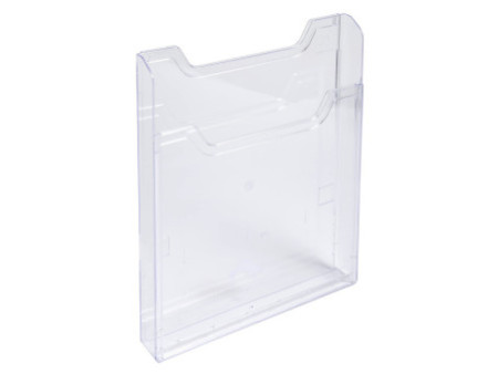 EXACOMPTA Distributeur de prospectus, A4 portrait, cristal