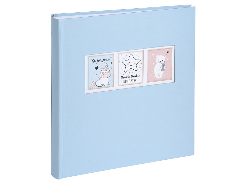 EXACOMPTA Album photos bébé Sweet, 290 x 320 mm, bleu clair