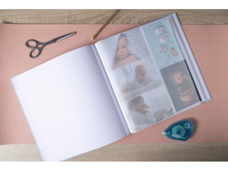 EXACOMPTA Album photos bébé Sweet, 290 x 320 mm, bleu clair