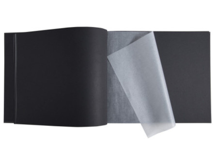 EXACOMPTA Album photos à vis Art, 370 x 290 mm, noir