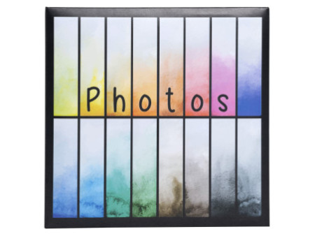 EXACOMPTA Album photos à pochettes Rainbow, 225 x 220 mm