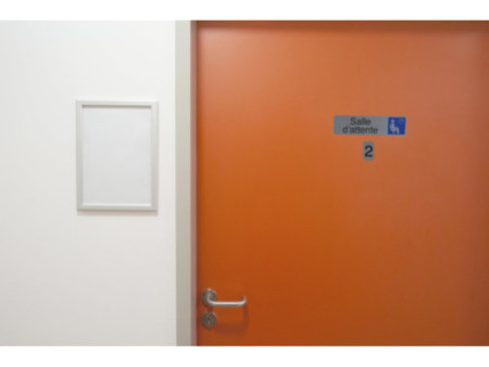 EXACOMPTA Plaque de signalisation chiffres '2', 25 x 44 mm