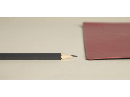 EXACOMPTA Sous-mains, 400 x 800 mm, noir / rouge