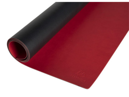 EXACOMPTA Sous-mains, 400 x 800 mm, noir / rouge