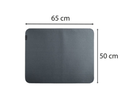 EXACOMPTA Sous-mains Teksto, 500 x 650 mm, turquoise