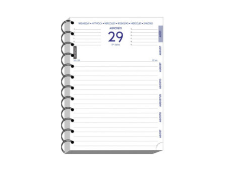 EXACOMPTA Agenda scolaire Forum Linicolor, 2025/2026, rose