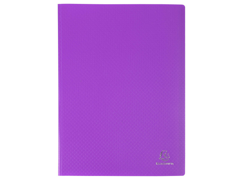 EXACOMPTA Protège-documents Opaque, A4, PP, violet
