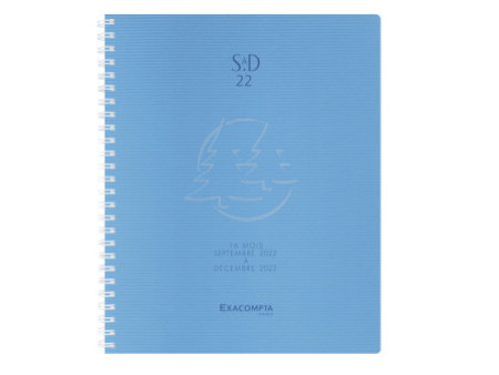 EXACOMPTA Agenda de bureau SAD 22S, 2025/2026, 16 mois