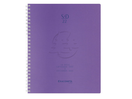 EXACOMPTA Agenda de bureau SAD 22S, 2025/2026, 16 mois