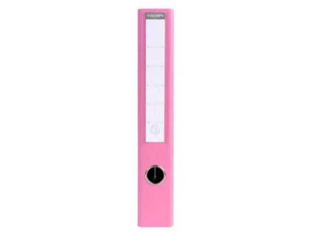EXACOMPTA Classeur à levier PVC Premium, A4, 50 mm, rose