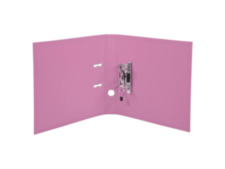 EXACOMPTA Classeur à levier PVC Premium, A4, 50 mm, rose