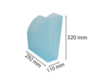 EXACOMPTA Porte-revues THE MAGAZINE, A4+, turquoise