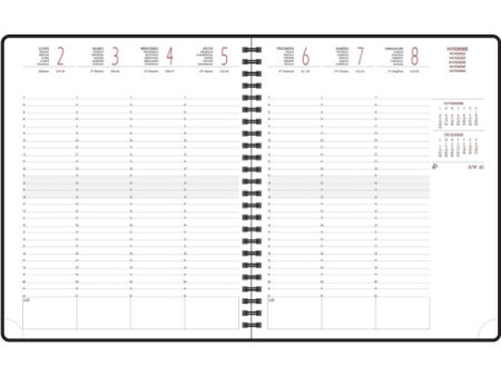 EXACOMPTA Agenda de bureau Eurotime 22 S, 2026, Marettes