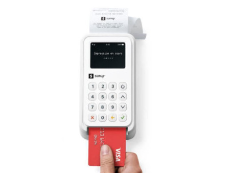 EXACOMPTA Bobine pour ticket CB SumUp, 57 mm x 9 mm, blanc