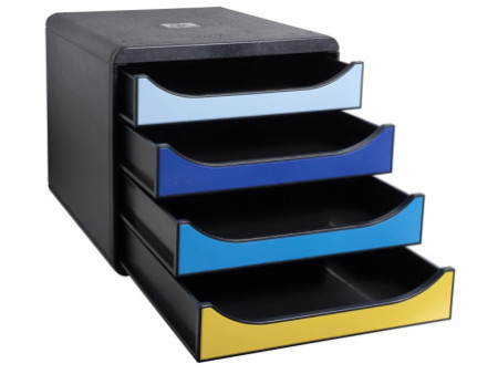 EXACOMPTA Module de classement BIG-BOX Bee Blue