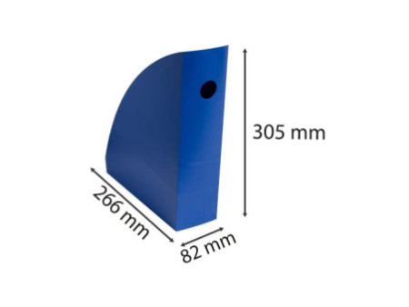 EXACOMPTA Porte-revues MAG-CUBE Bee Blue, A4+, bleu marine