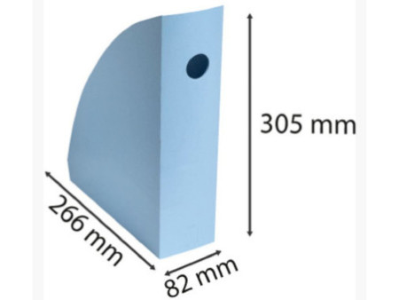 EXACOMPTA Porte-revues MAG-CUBE Bee Blue, A4+, bleu clair