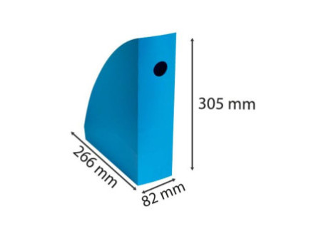 EXACOMPTA Porte-revues MAG-CUBE Bee Blue, A4+, turquoise