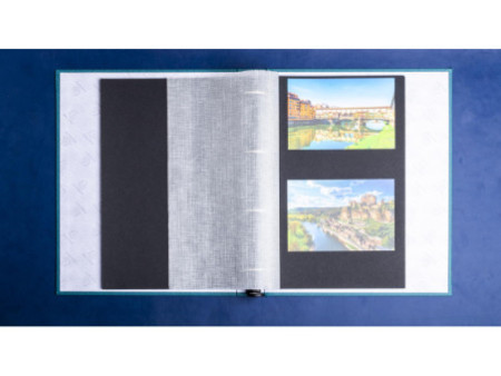 EXACOMPTA Album photos Office by Me, 260 x 320 mm, bleu