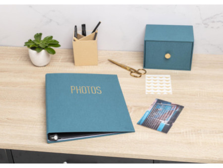EXACOMPTA Album photos Office by Me, 260 x 320 mm, bleu
