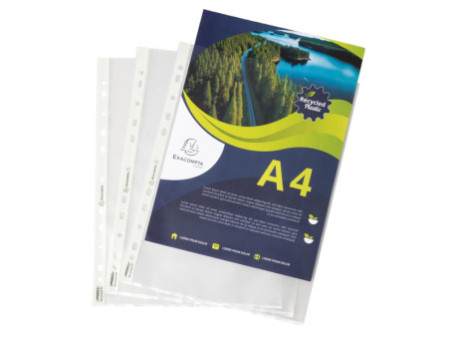 EXACOMPTA Pochette perforée Forever, A4, PP, grainé