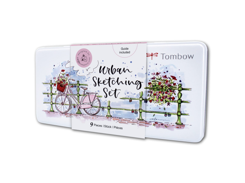 TOMBOW Kit Urban Sketching, 10 pièces