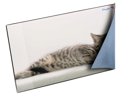 Läufer Sous-main chat gris, 400 x 530 mm