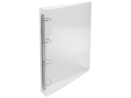 EXACOMPTA Classeur à anneaux, PP, 4 anneaux, A4, assorti