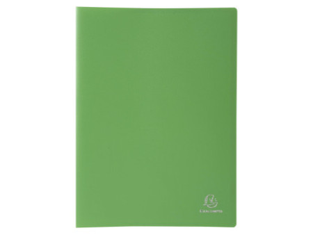 EXACOMPTA Protège-documents, PP, A4, 80 pochettes, assorti