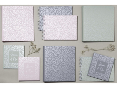 EXACOMPTA Album photo AutentiK, 290 x 320 mm, vert sauge