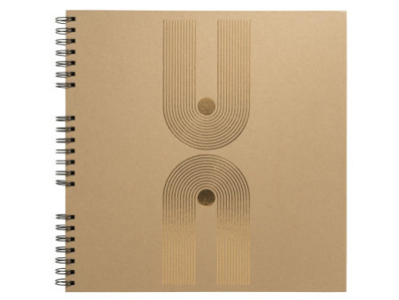 EXACOMPTA Album photo à spirale Graphik, 320 x 320 mm, kraft